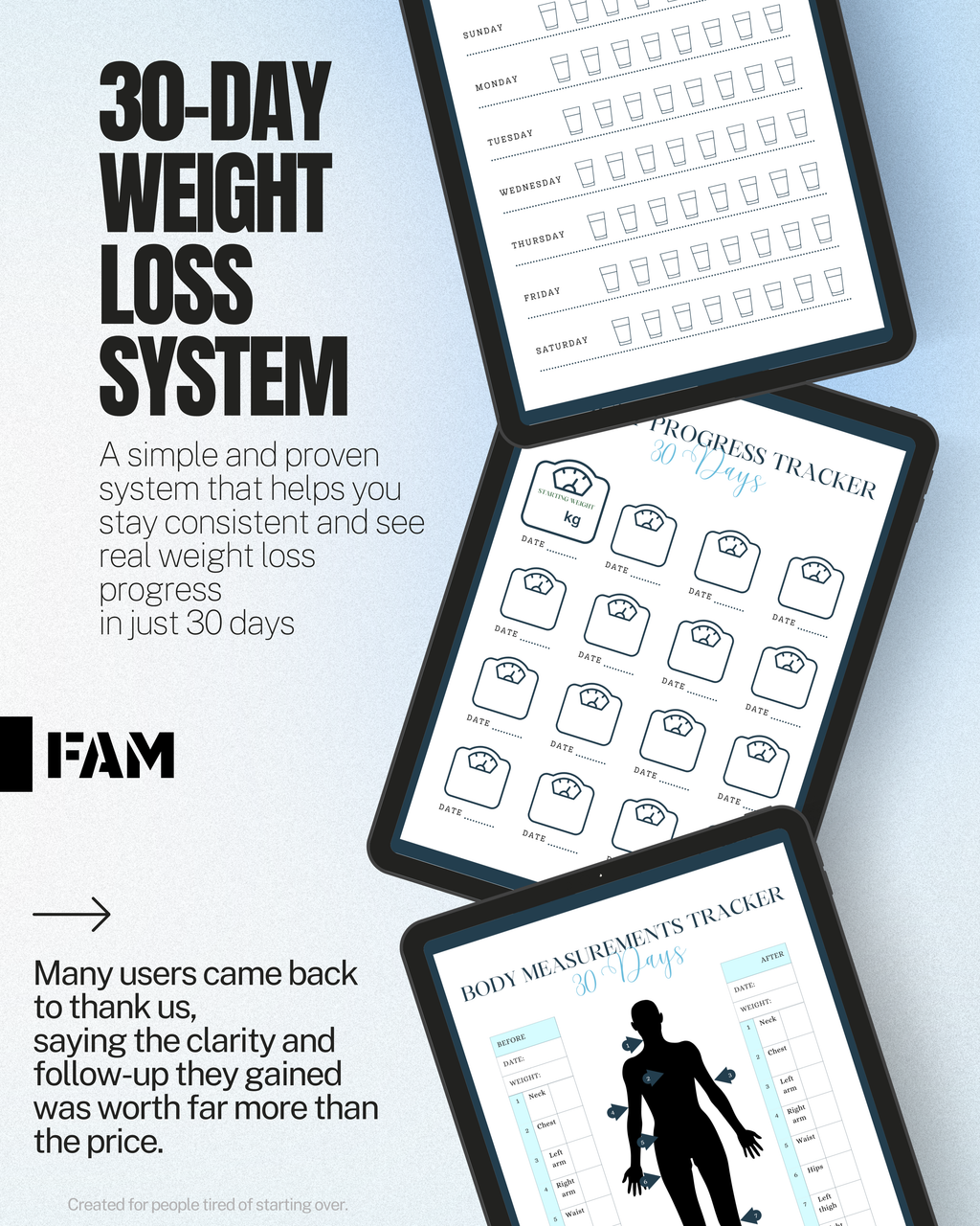 30-Day Weight Loss Journal – Stay Consistent. See Real Results 🔥📆