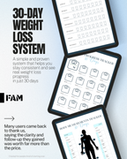 30-Day Weight Loss Journal – Stay Consistent. See Real Results 🔥📆